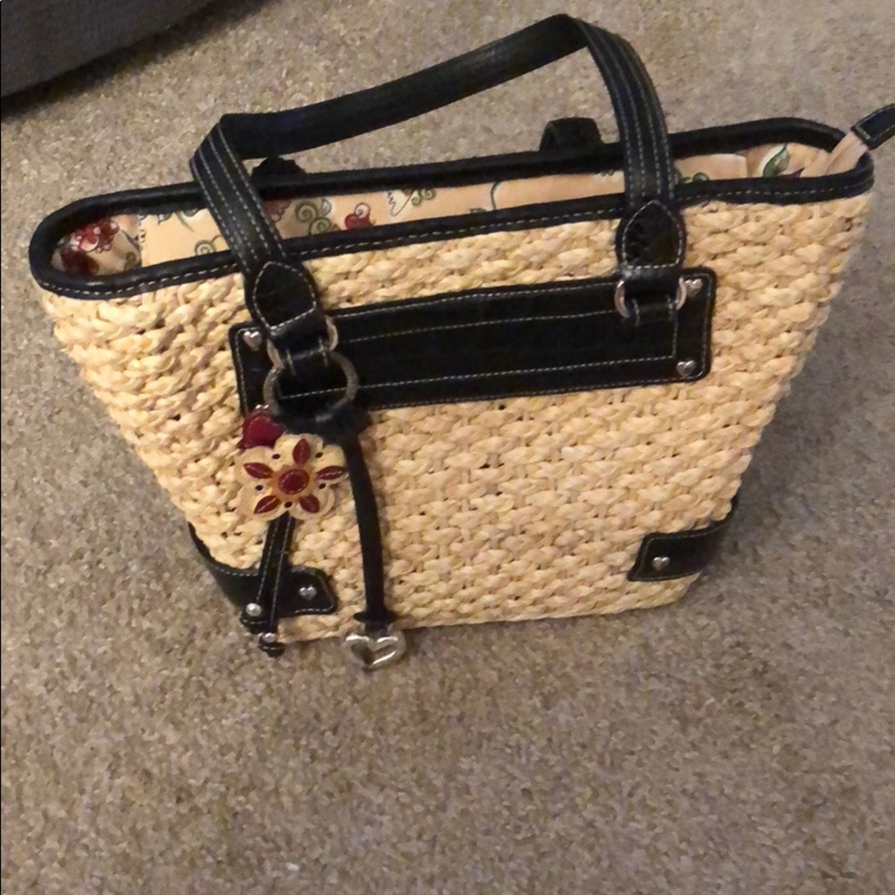 Darling Brighton Straw Purse